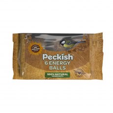 PECKISH Natural Balance Energy Balls 6pk PECKISH Natural Balance Energy Balls 6pk