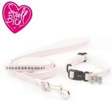 ANCOL Small Bite Jewel Collar Lead Set Pink ANCOL Small Bite Jewel Collar Lead Set Pink