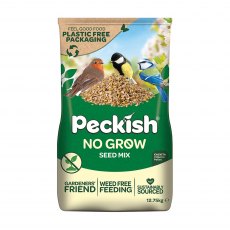 PECKISH No Grow Seed Mix (Paper Bag) 12.75Kg PECKISH No Grow Seed Mix (Paper Bag) 12.75Kg