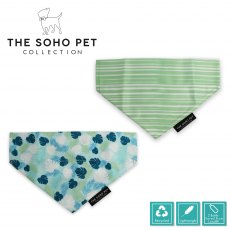 Stripe/Leaf Patterned Bandana Stripe/Leaf Patterned Bandana