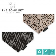 Dalmatian/Zigzag Patterned Bandana Dalmatian/Zigzag Patterned Bandana