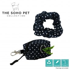 Polka Patterned Poop Bag and Scrunchie Polka Patterned Poop Bag and Scrunchie