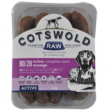 COTSWOLD Turkey Sausage - 80/20 Active - 500g COTSWOLD Turkey Sausage - 80/20 Active - 500g