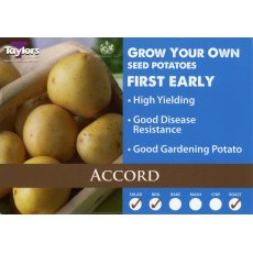 SEED POTATO - FIRST EARLY 'Accord' - 2kg SEED POTATO - FIRST EARLY 'Accord' - 2kg