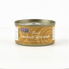 Fish4Cats Finest Tuna Fillet with Cheese 70g Fish4Cats Finest Tuna Fillet with Cheese 70g