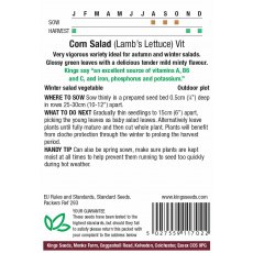 Salad Leaf Corn Salad Vit (Lambs Lettuce) Salad Leaf Corn Salad Vit (Lambs Lettuce)