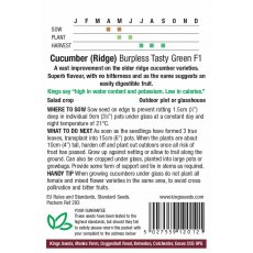 Cucumber Burpless Tasty Green F1 Cucumber Burpless Tasty Green F1