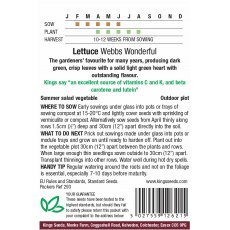 Lettuce Webbs Wonderful Lettuce Webbs Wonderful