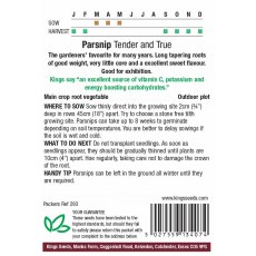 Parsnip Tender And True Parsnip Tender And True