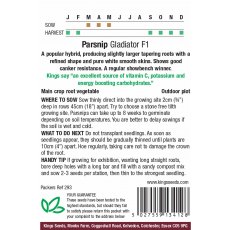 Parsnip Gladiator F1 Parsnip Gladiator F1