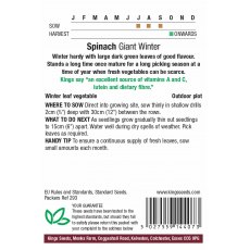 Spinach Giant Winter Spinach Giant Winter