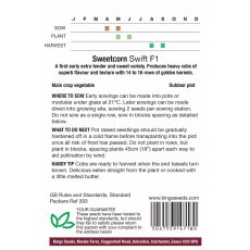 Sweet Corn Swift F1 Sweet Corn Swift F1