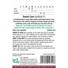 Sweet Corn Earlibird F1 Sweet Corn Earlibird F1