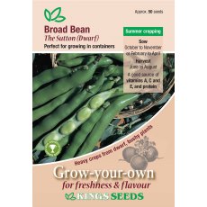 Broad Bean The Sutton (Dwarf) Broad Bean The Sutton (Dwarf)
