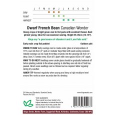 Dwarf French Bean Canadian Wonder Dwarf French Bean Canadian Wonder