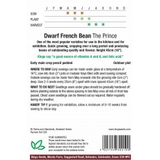 Dwarf French Bean The Prince Dwarf French Bean The Prince