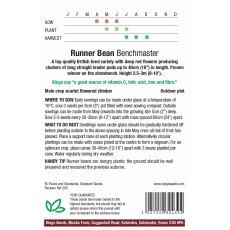 Runner Bean Benchmaster Runner Bean Benchmaster