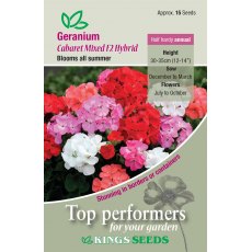 Geranium Cabaret Mixed F2 Geranium Cabaret Mixed F2