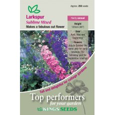 Larkspur Sublime Mixed Larkspur Sublime Mixed