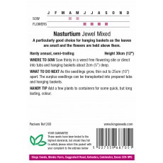 Nasturtium Jewel Mixed Nasturtium Jewel Mixed
