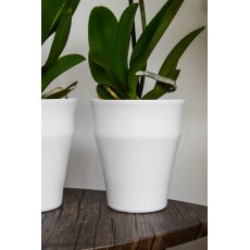 Matt Orchid Planter White 13cm Matt Orchid Planter White 13cm