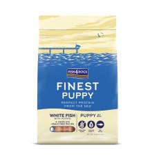 Fish4Dogs Finest Puppy White Fish With Potato (Small Kibble) 1.5Kg Fish4Dogs Finest Puppy White Fish With Potato (Small Kibble) 1.5Kg