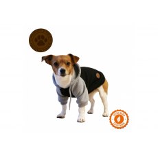 ANCOL Black & Grey Hoodie Jumper M ANCOL Black & Grey Hoodie Jumper M