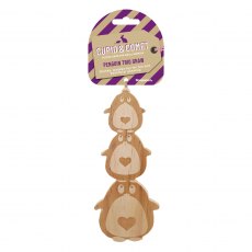 CUPID & COMET Penguin Trio Gnaw CUPID & COMET Penguin Trio Gnaw