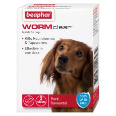 BEAPHAR WORMclear® Tablets for Dogs x2 BEAPHAR WORMclear® Tablets for Dogs x2