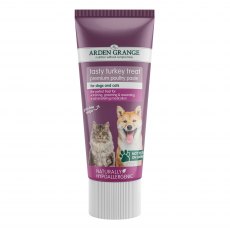 ARDEN GRANGE Dog & Cat Paste Turkey Treats 75g ARDEN GRANGE Dog & Cat Paste Turkey Treats 75g