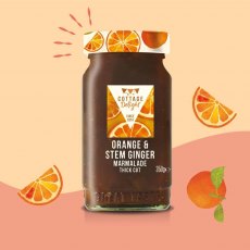 Orange & Stem Ginger Marmalade Thick Cut 350g Orange & Stem Ginger Marmalade Thick Cut 350g