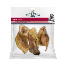 COTSWOLD Natural Dried Treat Cow Ears - 3 Pieces COTSWOLD Natural Dried Treat Cow Ears - 3 Pieces