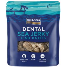 Fish4Dogs Dental Sea Jerky Fish Knots 100g Fish4Dogs Dental Sea Jerky Fish Knots 100g