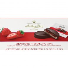 Anthon Berg Straw in Sparkling Wine Choc Marzipan 220g Anthon Berg Straw in Sparkling Wine Choc Marzipan 220g