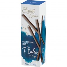 Elizabeth Shaw Milk Chocolate Mint Flutes 105g Elizabeth Shaw Milk Chocolate Mint Flutes 105g