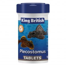 KING BRITISH Plecostomus Food Tablets 50g KING BRITISH Plecostomus Food Tablets 50g