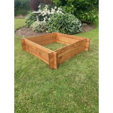 ROCKETGRO Raised Bed Square 1m x1m x 30cm ROCKETGRO Raised Bed Square 1m x1m x 30cm