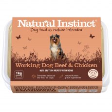 NATURAL INSTINCTS WORKING DOG Beef & Chicken 1kg NATURAL INSTINCTS WORKING DOG Beef & Chicken 1kg