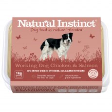 NATURAL INSTINCTS WORKING DOG Chicken & Salmon 1kg NATURAL INSTINCTS WORKING DOG Chicken & Salmon 1kg