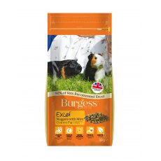 BURGESS Excel Guinea Pig Nuggets with Mint 2Kg BURGESS Excel Guinea Pig Nuggets with Mint 2Kg