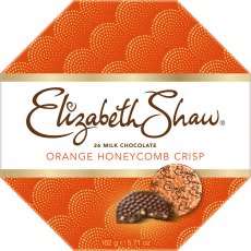 Elizabeth Shaw Milk Choc Orange Honey Crisps Elizabeth Shaw Milk Choc Orange Honey Crisps