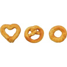 TRIXIE Mini mix, collagen - pretzel/heart/ring, bulk ø 6 cm, 20 g TRIXIE Mini mix, collagen - pretzel/heart/ring, bulk ø 6 cm, 20 g