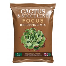 Cactus & Succulent Focus Repotting Mix Peat Free 8L Cactus & Succulent Focus Repotting Mix Peat Free 8L