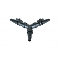 PONDXPERT Y Piece Distributor Large 20/32/40mm with taps PONDXPERT Y Piece Distributor Large 20/32/40mm with taps