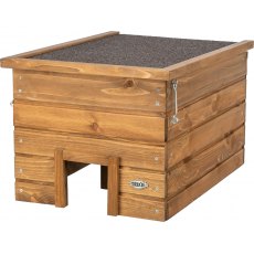 Hedgehog hotel, pine wood, 37 × 30.5 × 53 cm Hedgehog hotel, pine wood, 37 × 30.5 × 53 cm