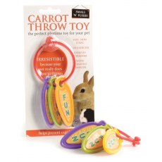 Small 'N' Furry Toss Rabbit Toy Small 'N' Furry Toss Rabbit Toy