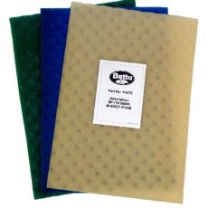 BETTA 9000L Budget Foam (3pk 1 xwhite,green&blue) BETTA 9000L Budget Foam (3pk 1 xwhite,green&blue)