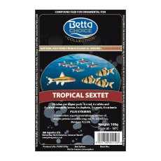 FROZEN FOOD BETTA Choice Tropical Sextet Blister Pack FROZEN FOOD BETTA Choice Tropical Sextet Blister Pack