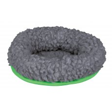 TRIXIE Cuddly bed for hamsters, 16 × 13 cm, grey/green TRIXIE Cuddly bed for hamsters, 16 × 13 cm, grey/green