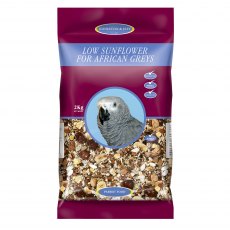 JOHNSTON & JEFF Low Sunflower for African Greys 2kg JOHNSTON & JEFF Low Sunflower for African Greys 2kg